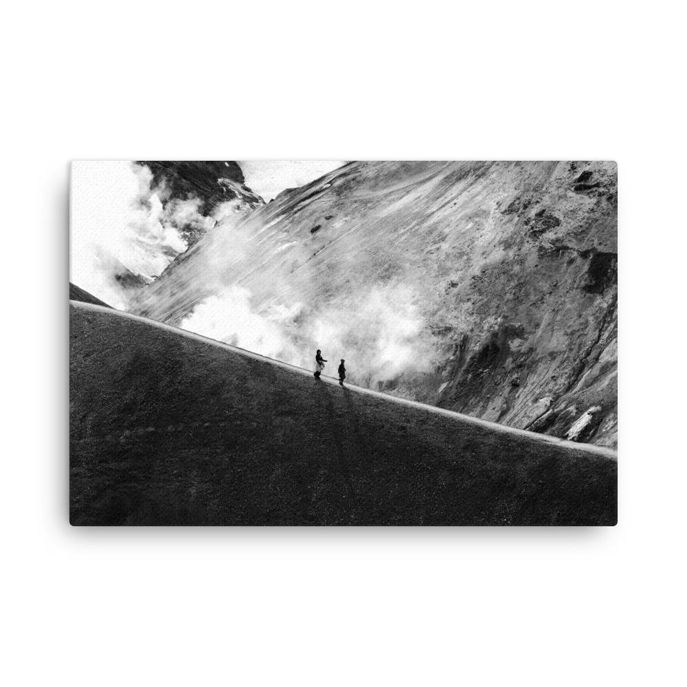 Mountains #5 - Diagonal - Canvas print