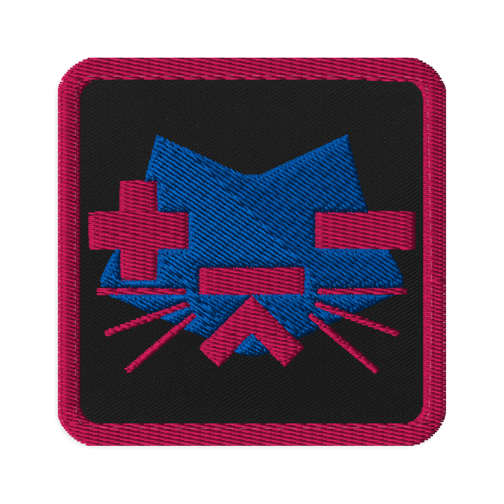 Mediafirma Crazycat embroidered patch