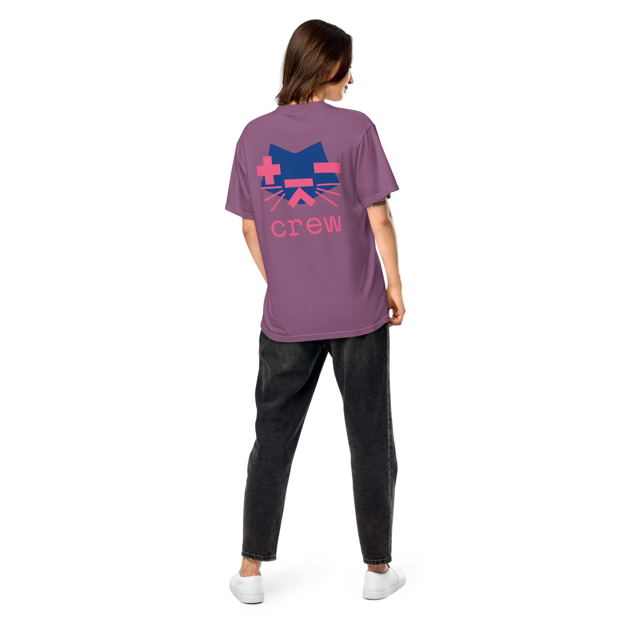 Crazycat Crew Basic Tee - Image 13