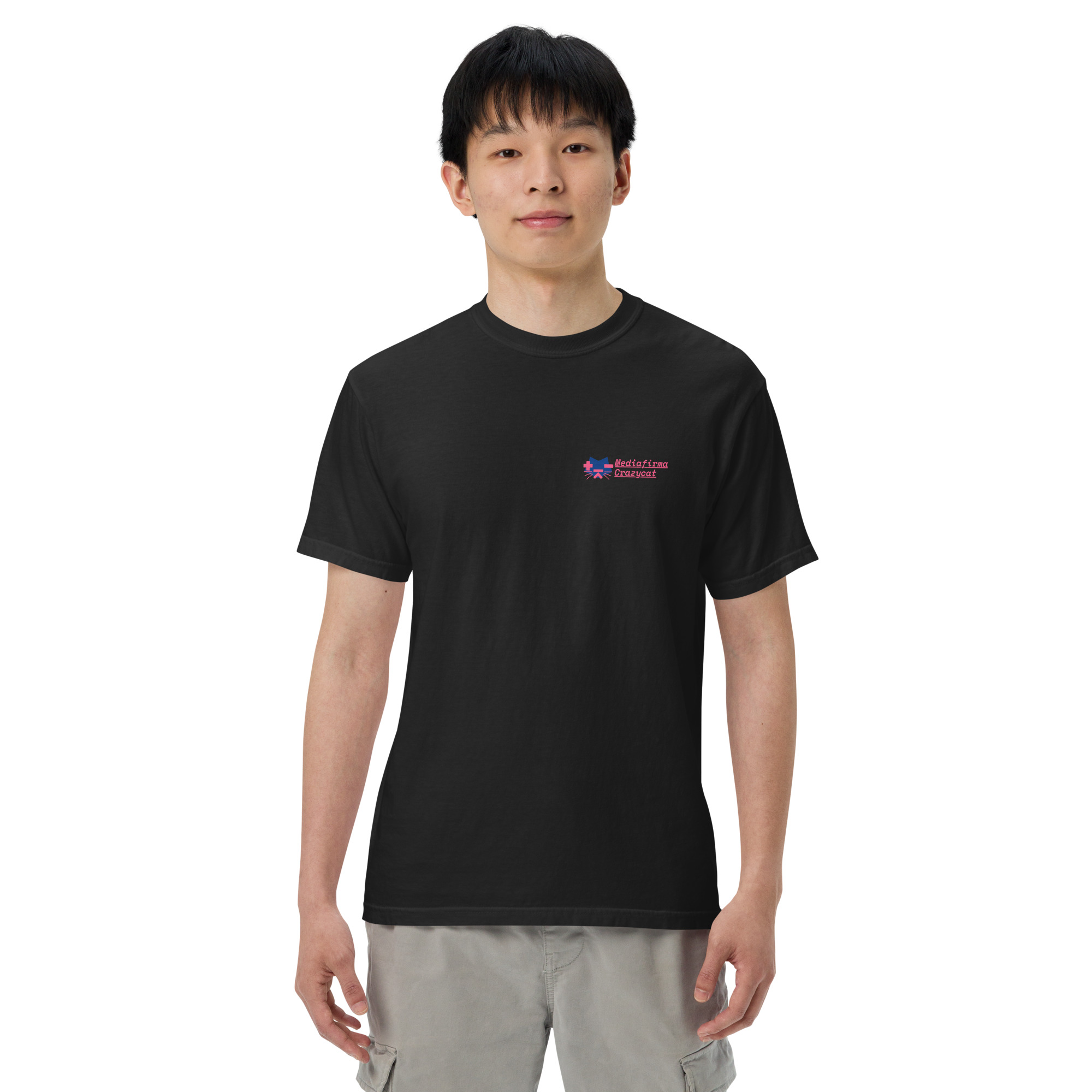 Crazycat Crew Basic Tee