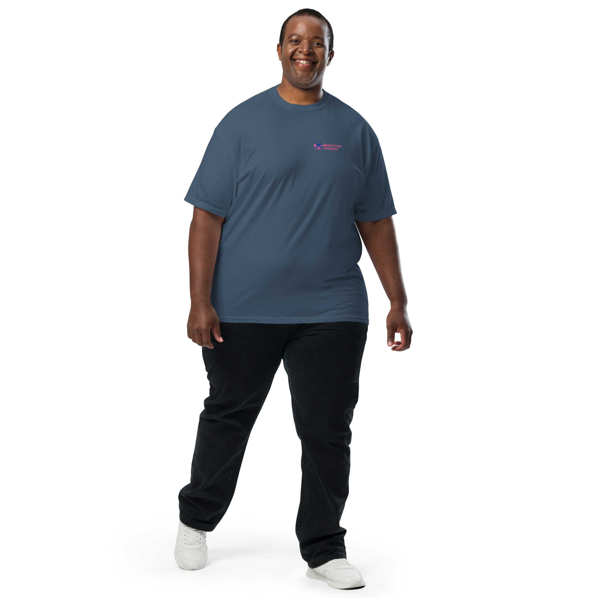 Crazycat Crew Basic Tee - Image 10