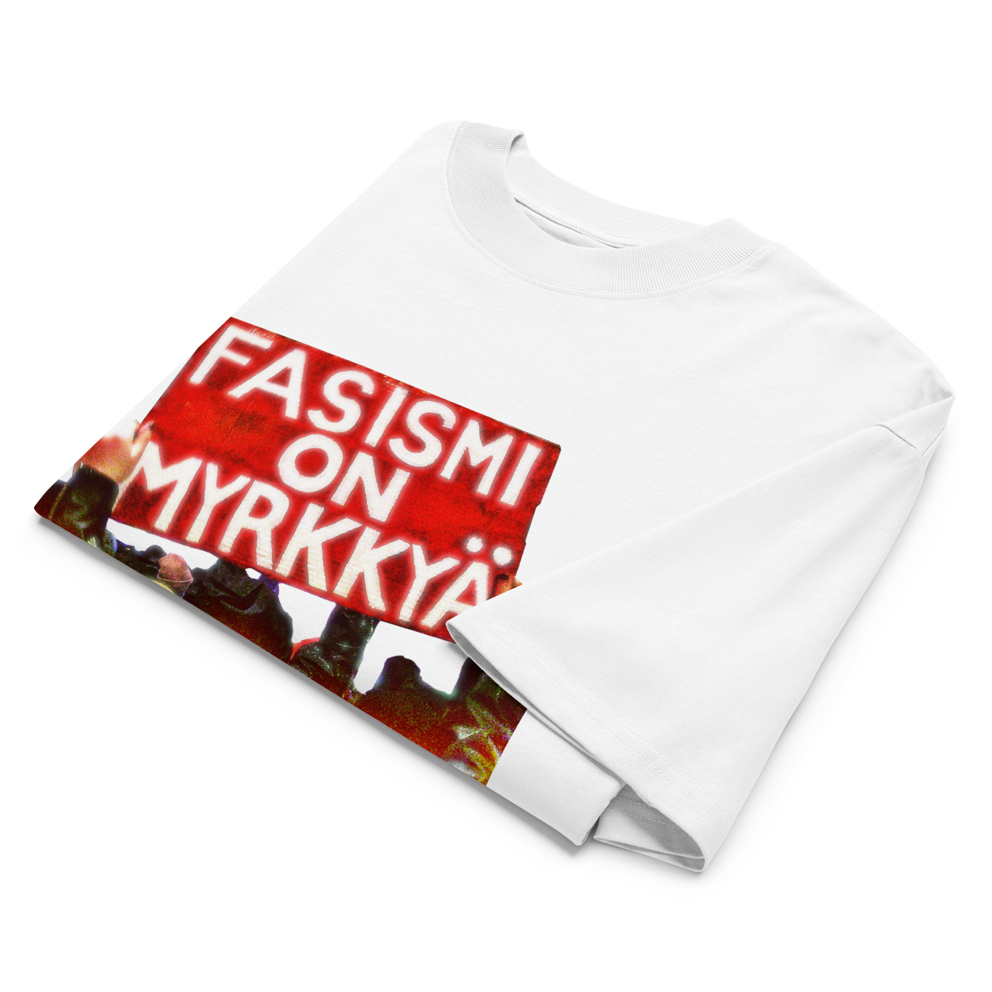 Fasismi on myrkkyä oversized tee - Image 8