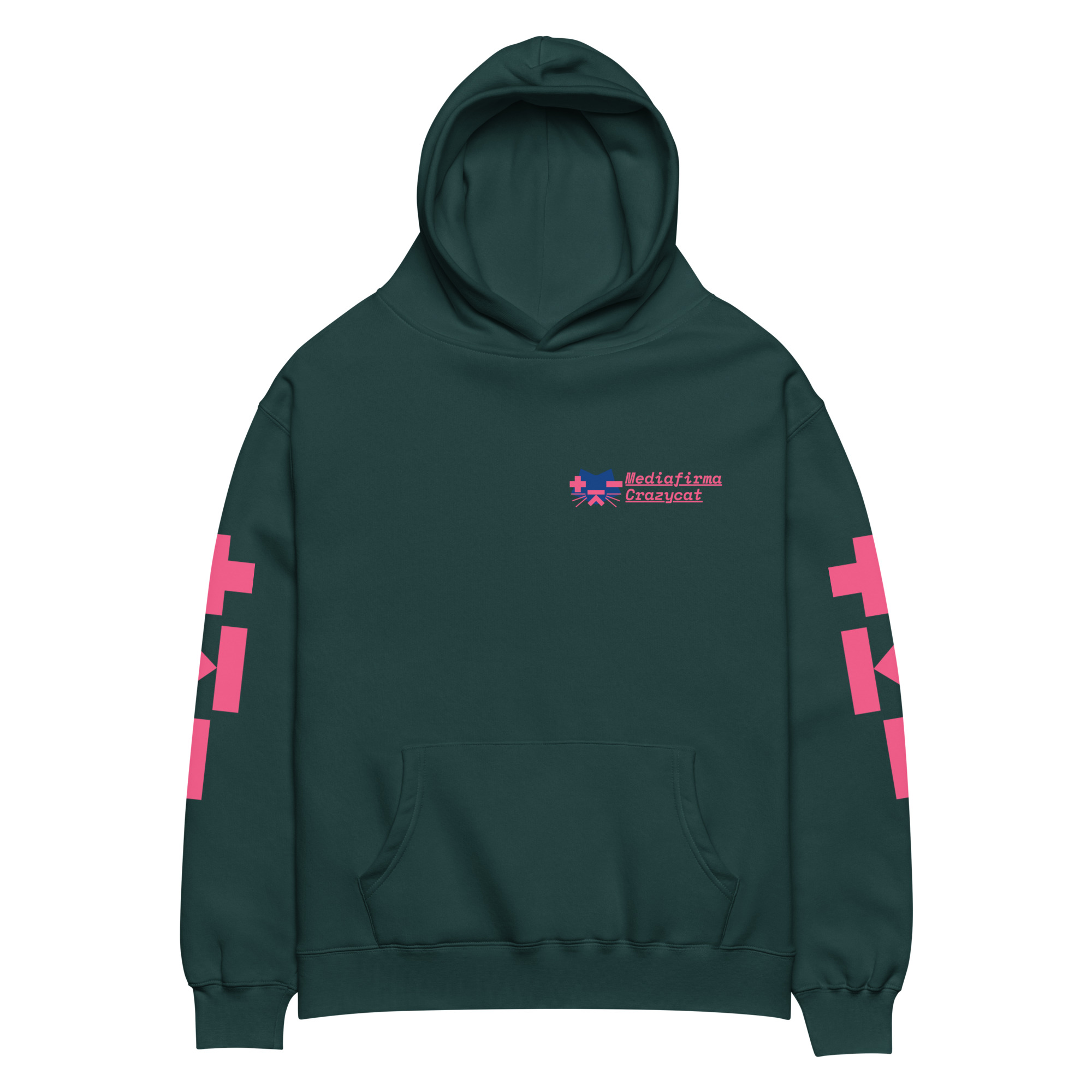 Crazycat Crew oversized hoodie - Image 8