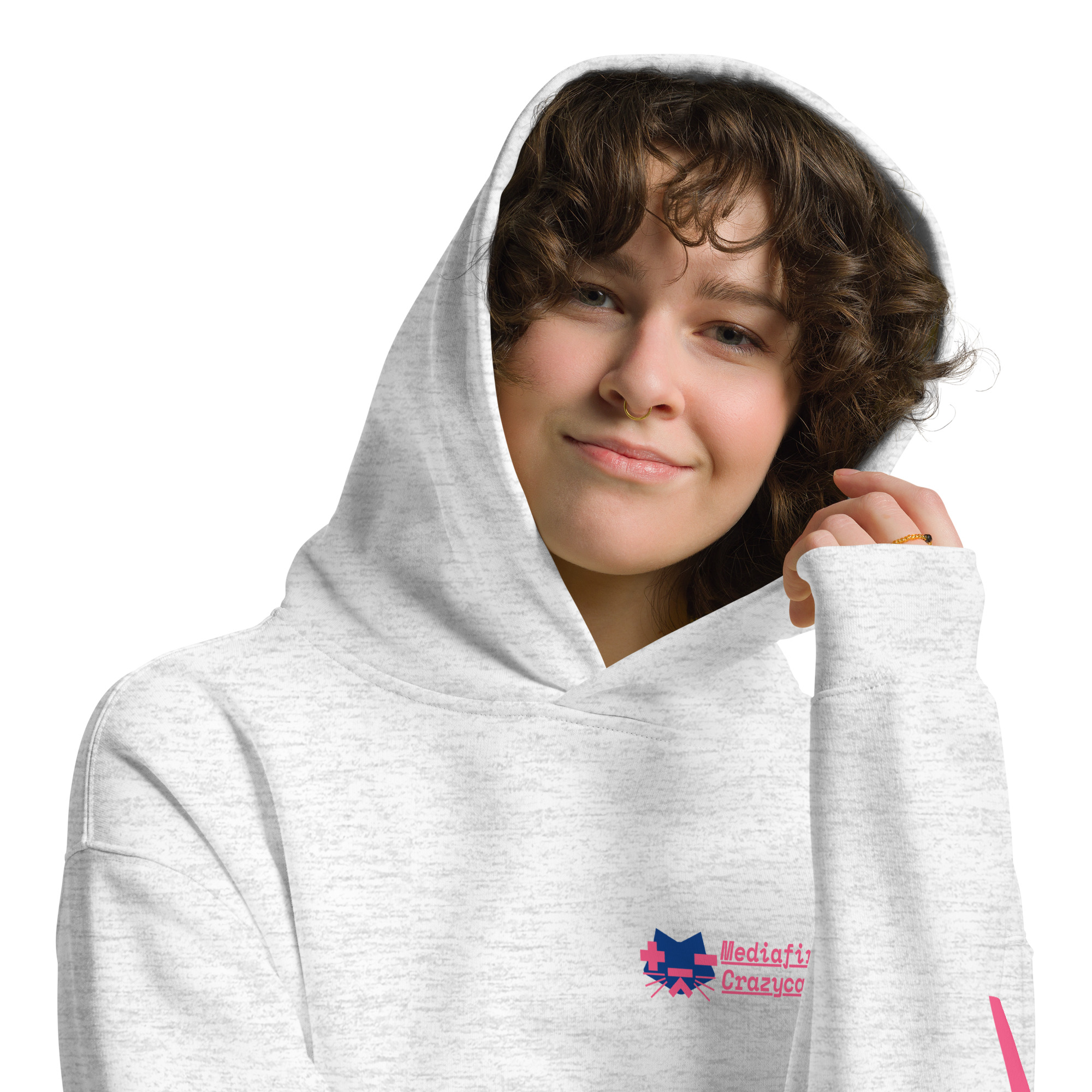 Crazycat Crew oversized hoodie - Image 5